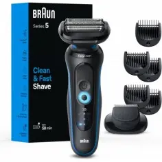 Електробритва Braun 5120S з тримером для бороди та насадками
