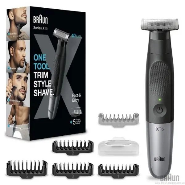 Триммер для бороды и усов Braun Series X XT5100