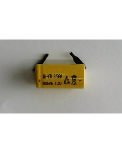 Ni-Cd 2/3 AA 500 mAh 14*28,5 1,2V Аккумулятор